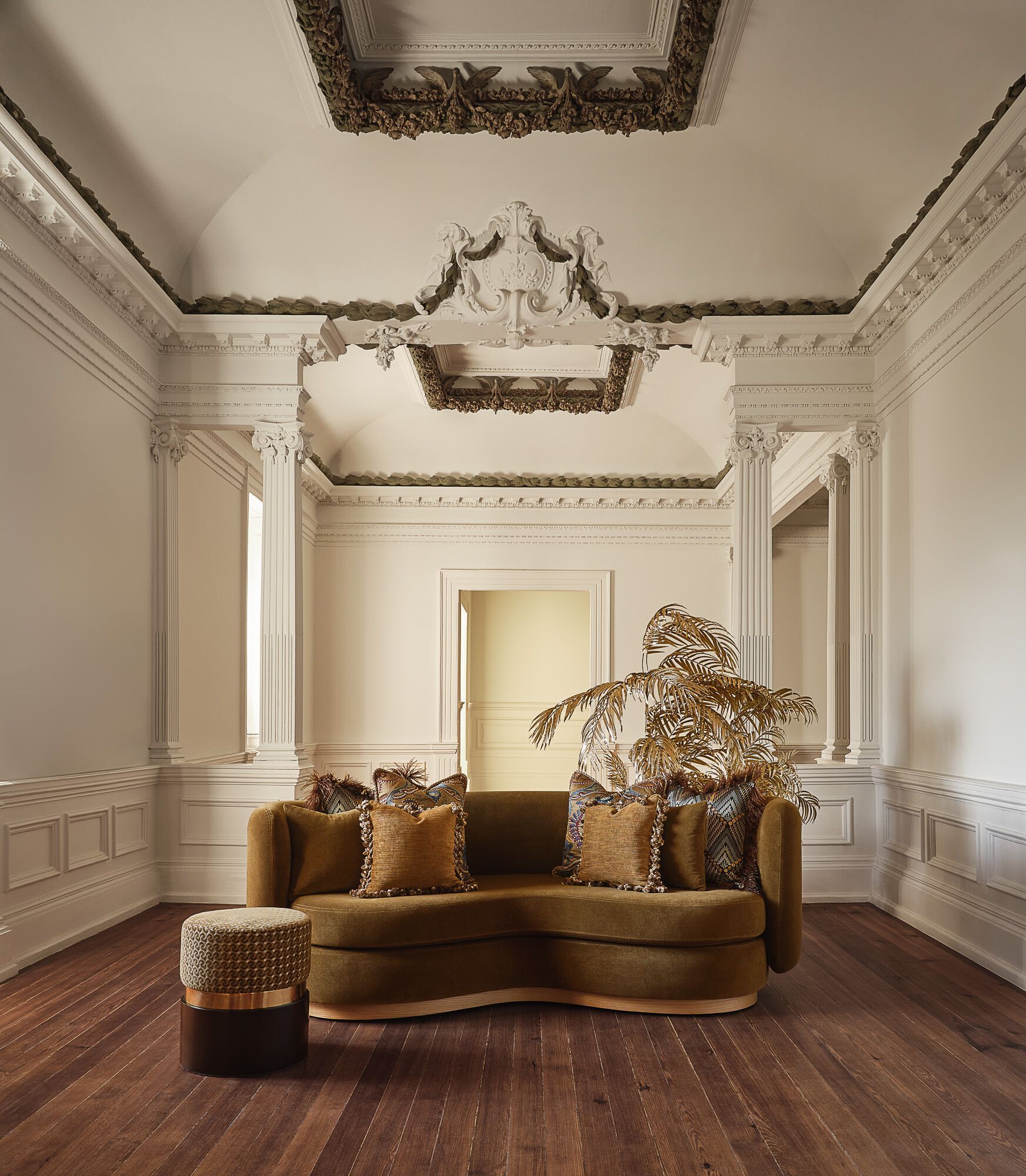 Однотонная обивочная ткань Aldeco Veva ARCH-00085152 - Вид №4