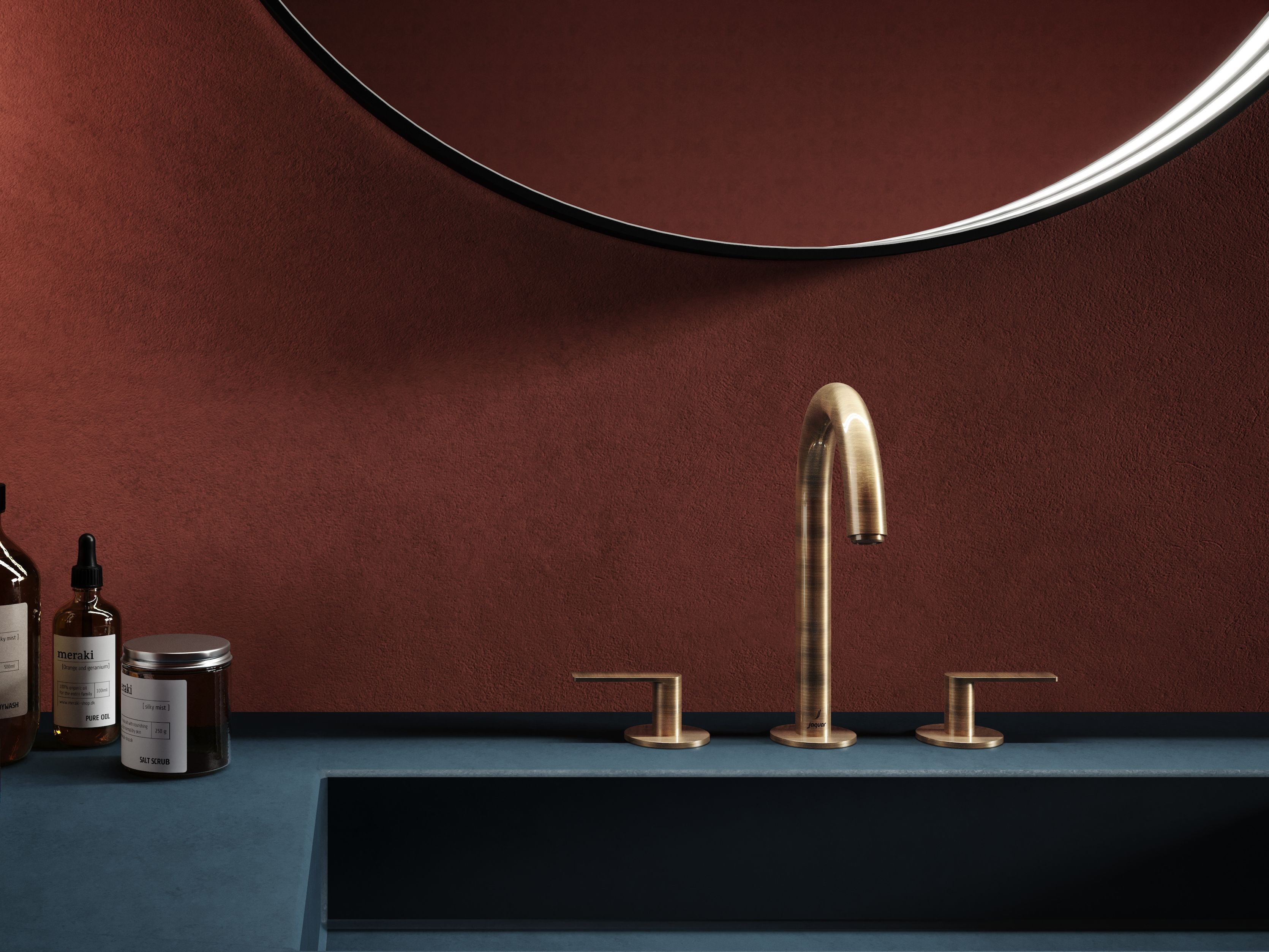 Смеситель для раковины с 3 отверстиями JAQUAR Laguna ARCH-00115864