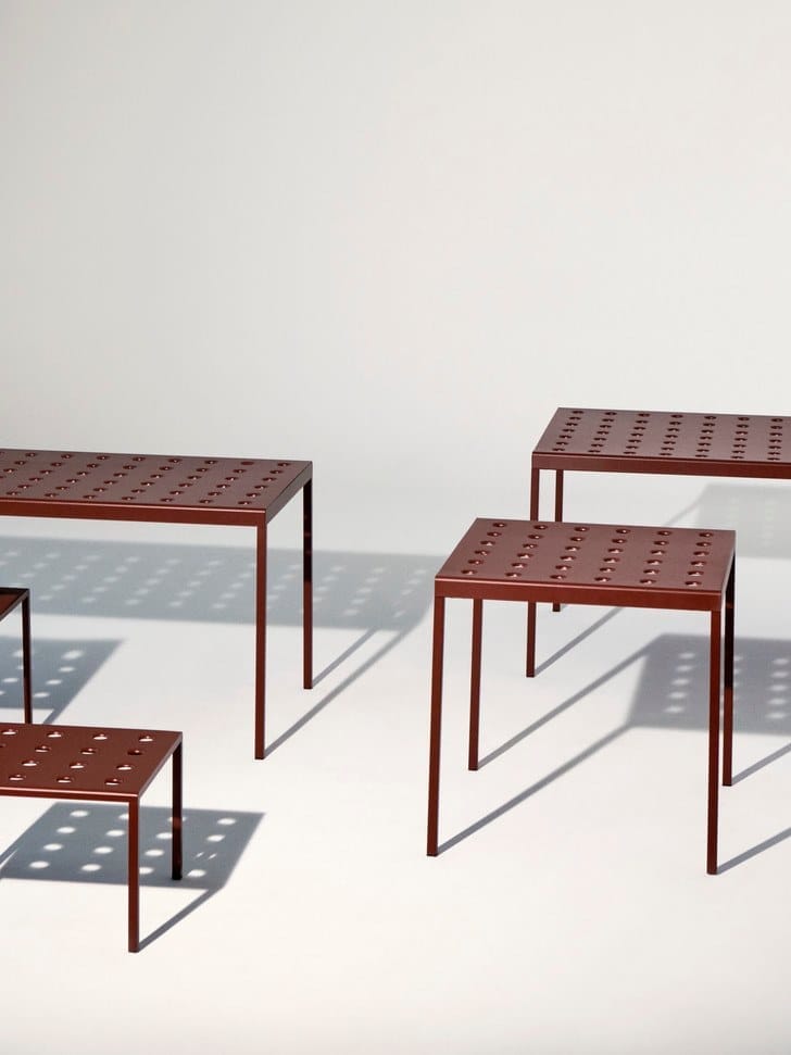 Квадратный садовый стол из стали с порошковым покрытием In Stock Hay ARCH-00002066 - Вид №2