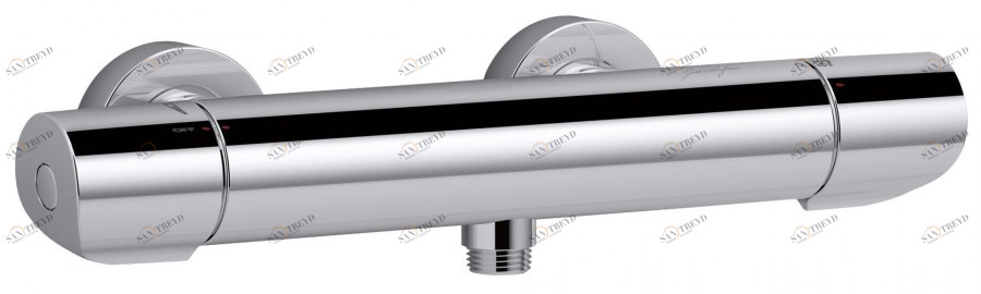 E97384-CP Термостатический смеситель для ванны/душа на деку Jacobdelafon AVID Santreyd