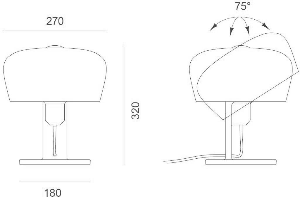 Formagenda Регулируемая керамическая настольная лампа Coppola sun-id-1482892 - Вид №36