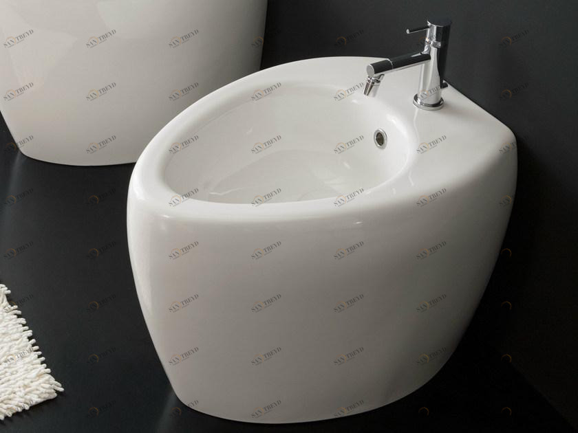 8607 Биде напольное Moai Scarabeo Ceramiche