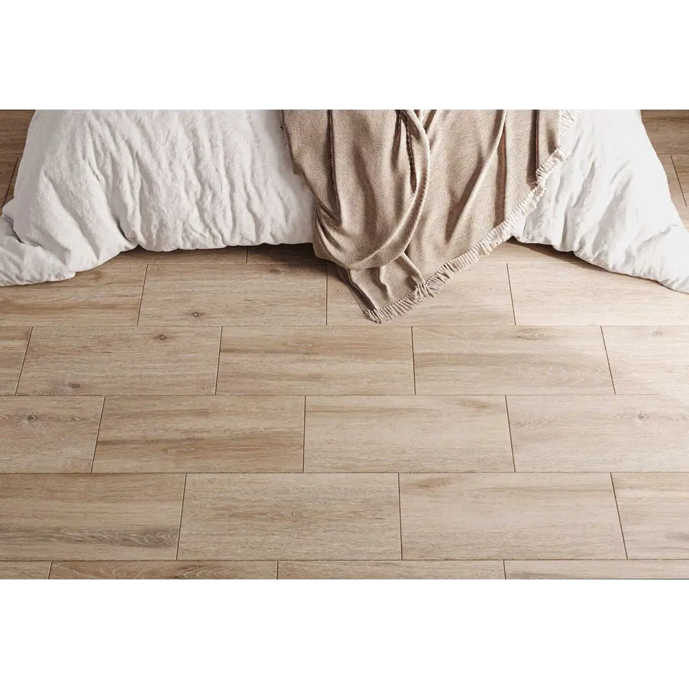 Керамогранит Estima Dream Wood DW02 30.6x60.9 см 1.488 м² неполированный цвет бежевый STLM-2033169 - Вид №4