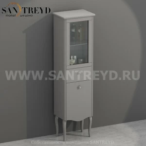 PS38SCT Напольный шкаф с левым открывание двери 177 см цвет Серебряный пион Globo Paestum Италия