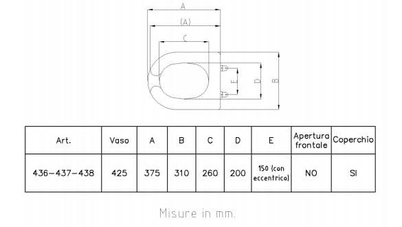 Сиденье для унитаза Thermomat Minimè ARCH-00066371 - Вид №3