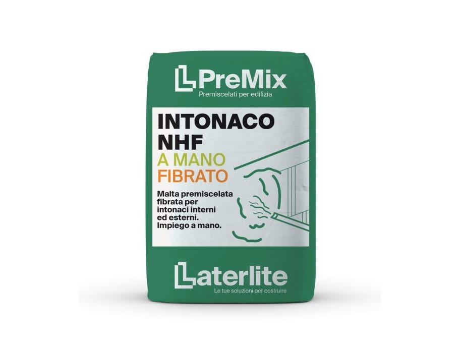 Расслоенный предварительно смешанный раствор для штукатурки Premix INTONACO NHF A MANO FIBRATO ARCH-00100032 - Вид №1