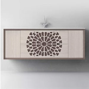 Avila Dos Тумба подвесная с раковиной AVRIAN S1 180 Color 49+R6+49 SUE LUX Stylish