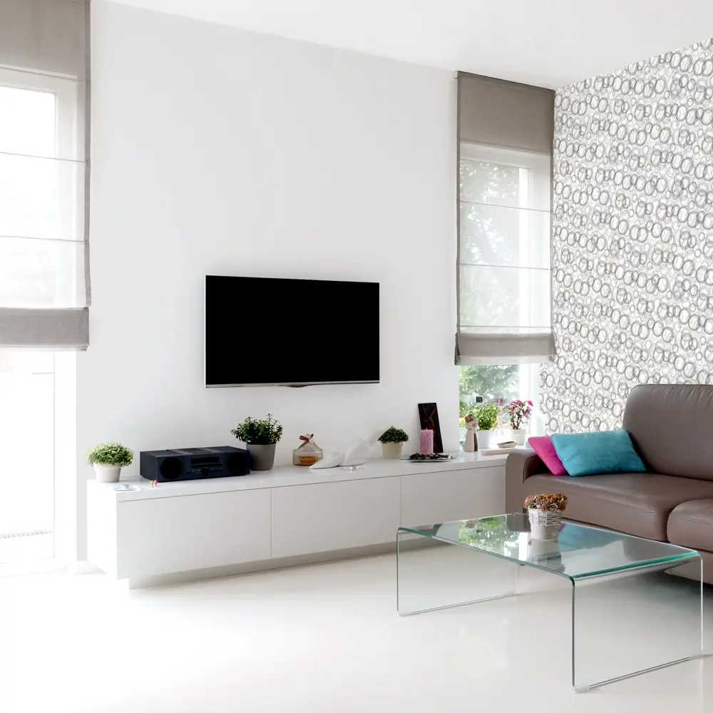 Обои флизелиновые Аспект Фиеста белые 1.06 м 70225-14 АСПЕКТ РУ STLM-2044741 - Вид №3