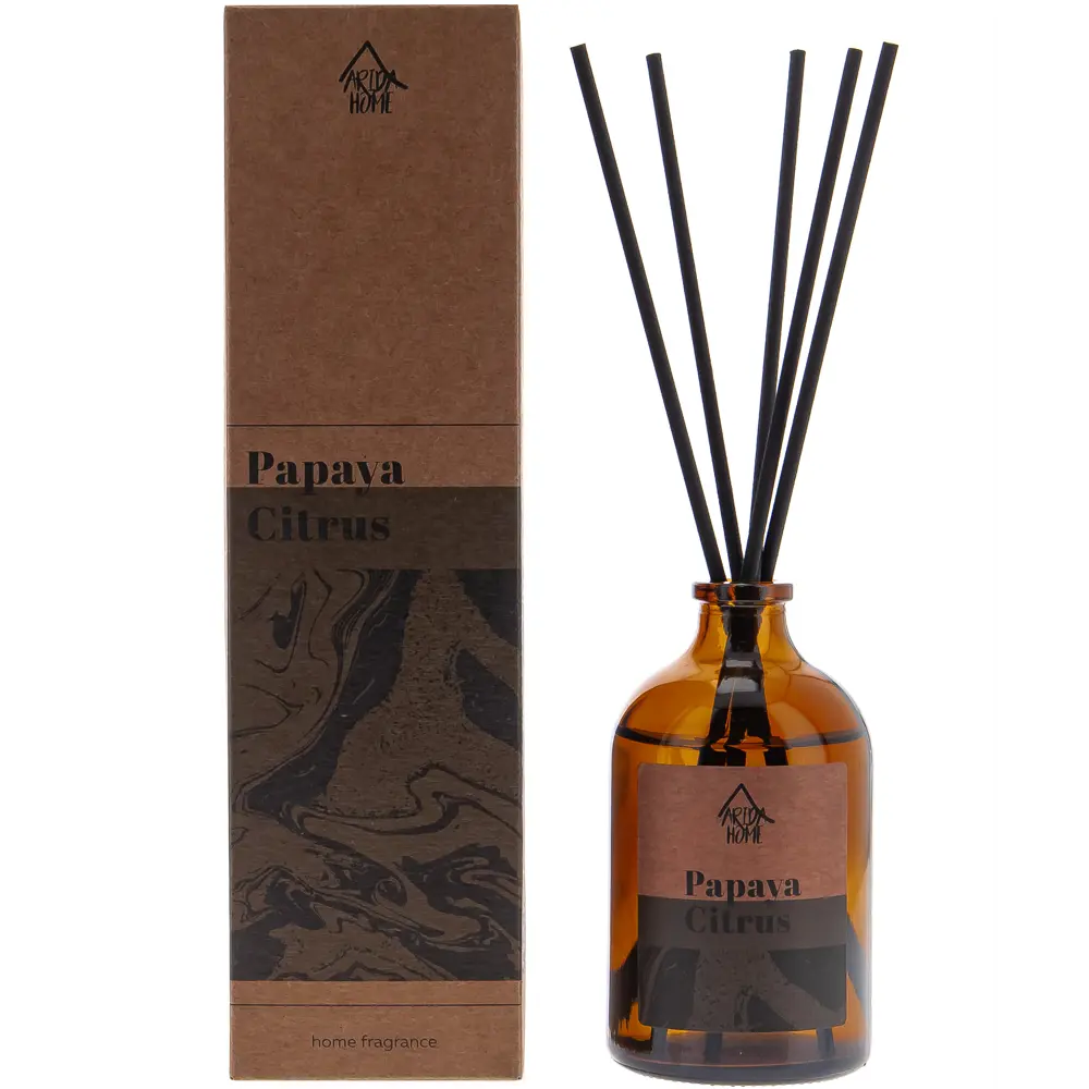 Аромадиффузор ARIDA HOME с тропическим ароматом Папайи и Цитруса 89026701 STLM-0824229