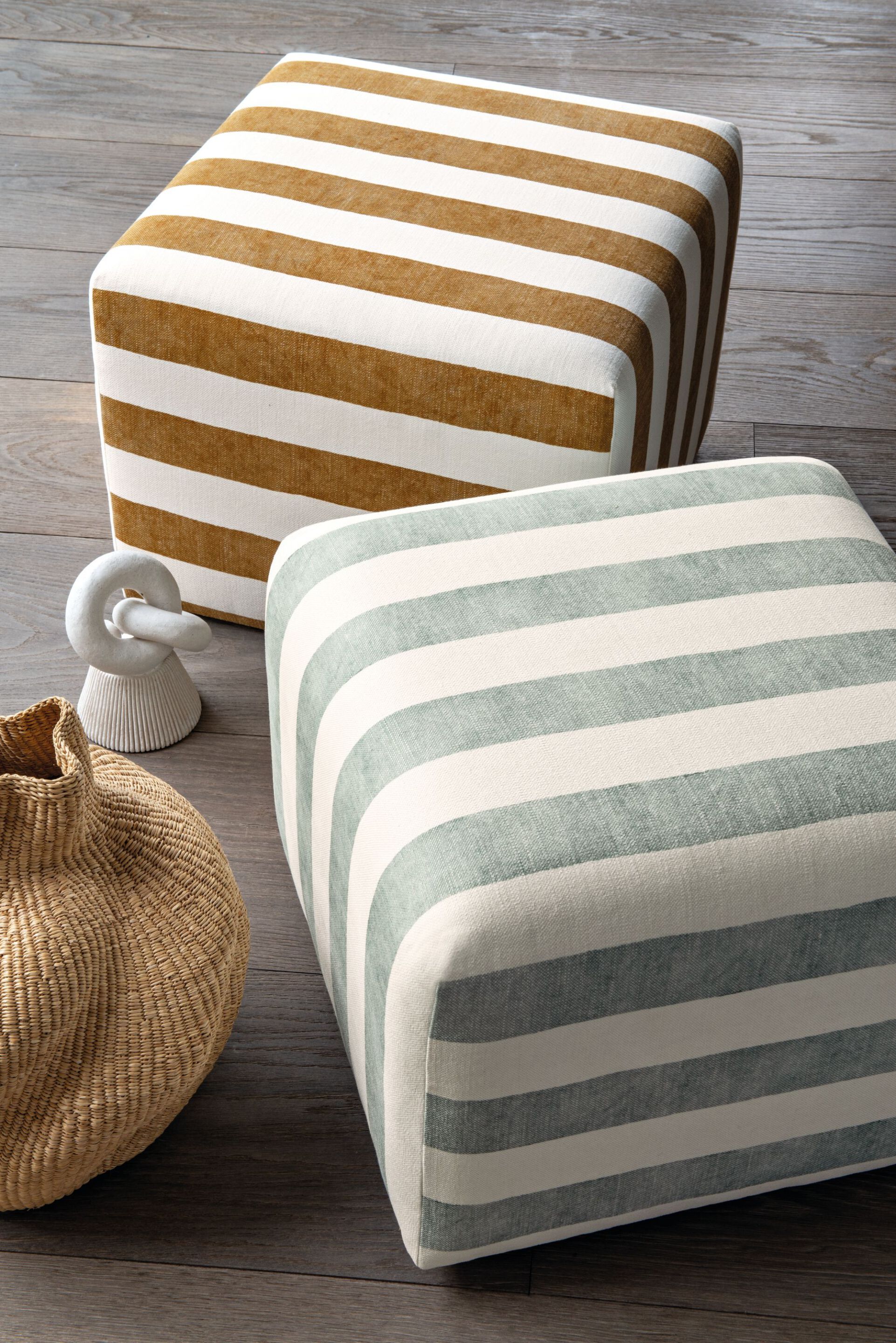 Моющаяся полосатая ткань Casamance Paris Texas ARCH-00035396 - Вид №4