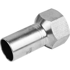 Муфта переходная Rommer 1"x28 мм НПр-ВР нержавеющая сталь