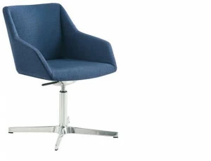 Sesta Кресло тканевое с 5 спицами для залов ожидания Dama Da-137