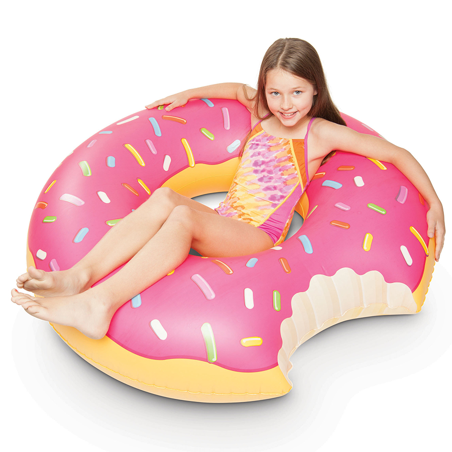 BMPF-0003 Круг надувной , strawberry donut BigMouth  - Вид №2