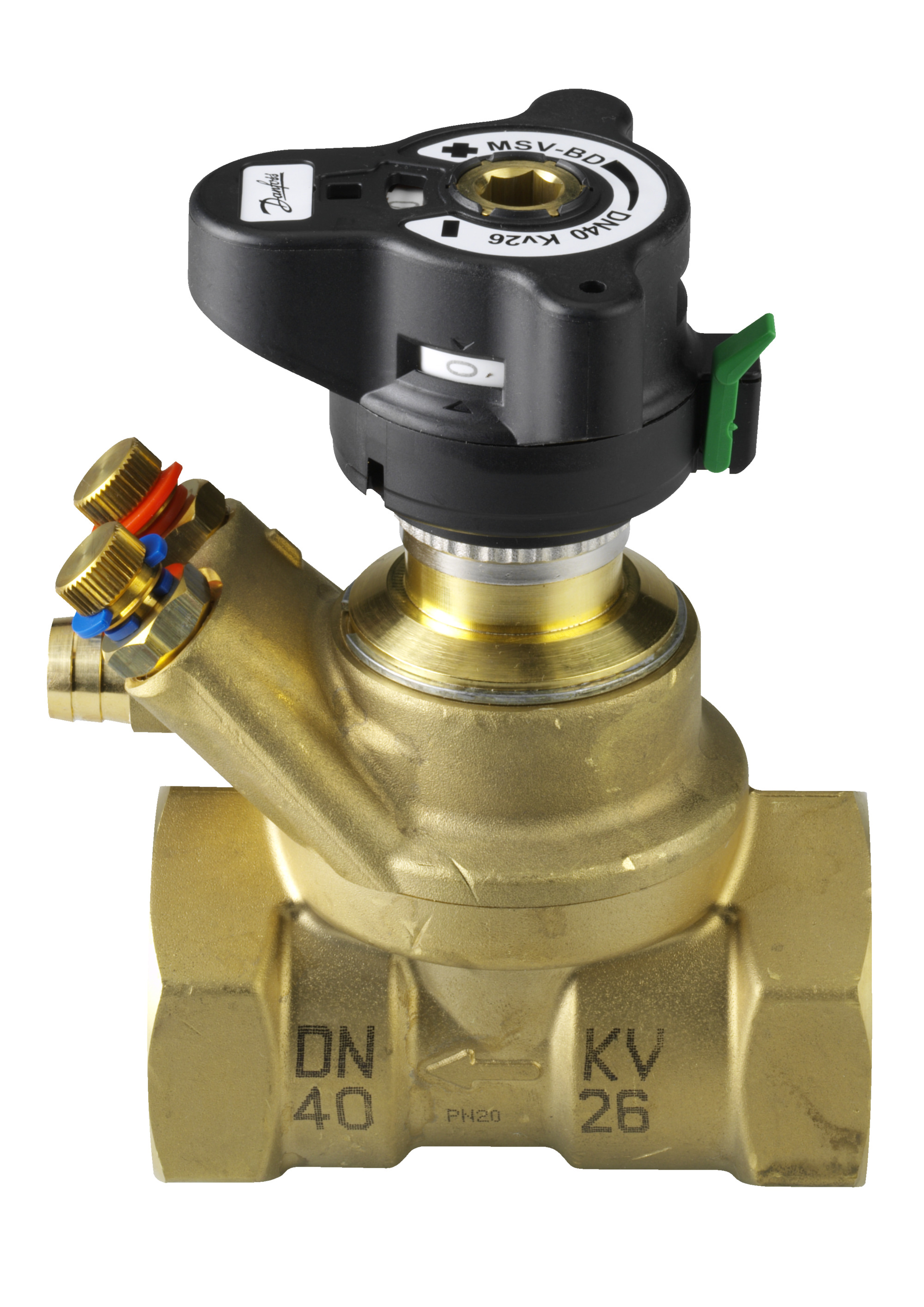 Danfoss Ручной балансировочный клапан MVT MVT Ду15 ручн.Баланс.Клап.LF наруж.резьб 003Z4181  - Вид №17