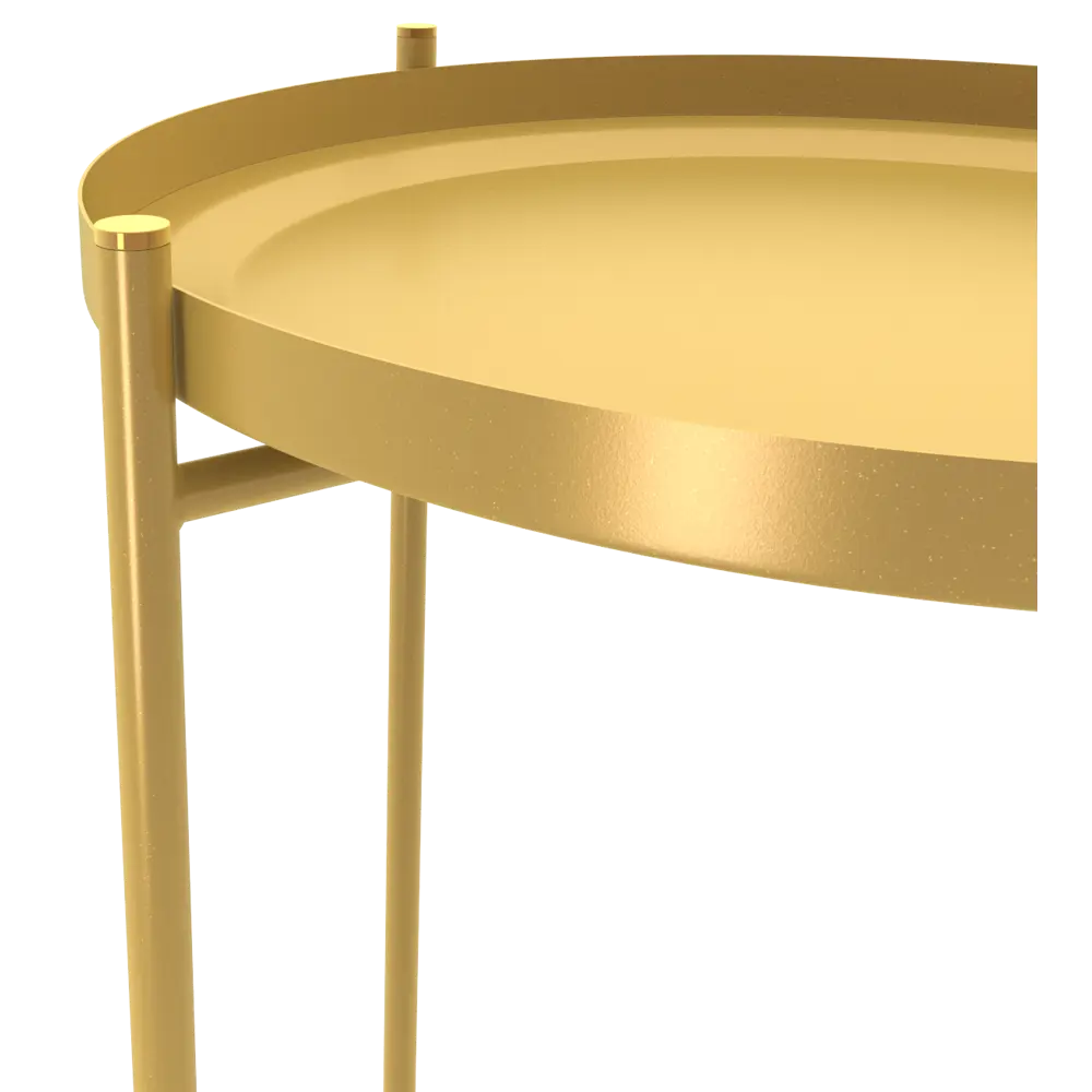 Журнальный столик Sheffilton Eva в золотистом исполнении 84178967 STLM-0046978 - Вид №2