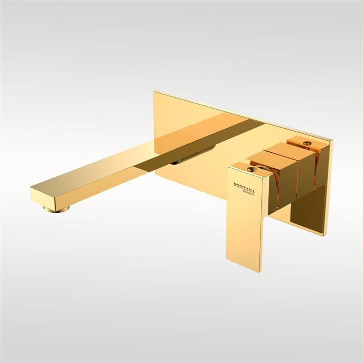 Однорычажный настенный смеситель для раковины Fontana Showers блеск ARCH-00084765 - Вид №7