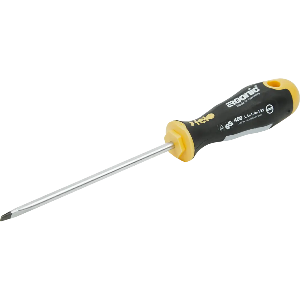 Прямая отвертка Felo SL5.5 с эргономичной рукояткой 85484762 STLM-0063055