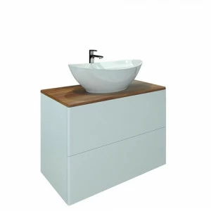 Orange Ot-75TuWOOD+G56 Тумба подвесная Otto c раковиной Гамма 560 Венге