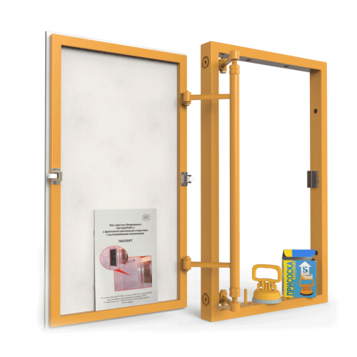 Ревизионный люк под плитку, распашной с регулировкой на присоске 500Х800 ВОЗРОЖДЕНИЕ sun-id-1025083 - Вид №3