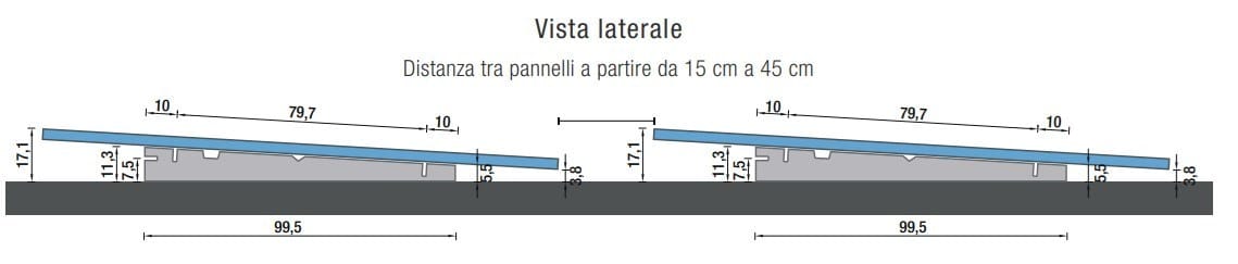 Поддержка фотоэлектрической системы Sun Ballast ZAVORRA 3° ARCH-00088478 - Вид №3