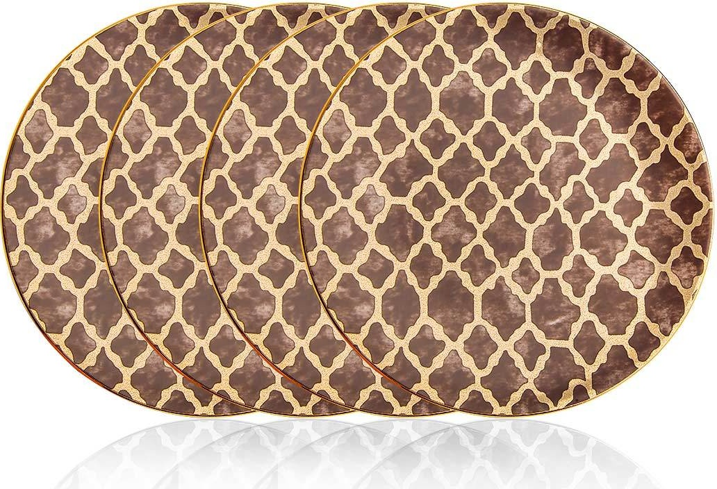 10580634 L’Objet Набор из 4 тарелок закусочных 20см "Венеция" п/к Фарфор 