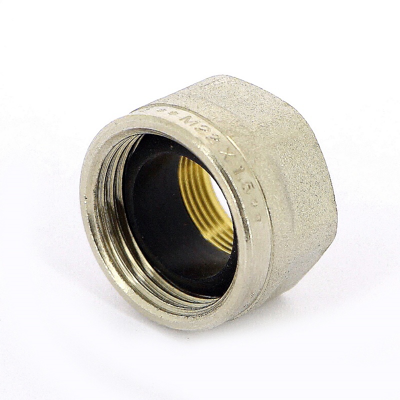 Соединитель для медной трубы обжим TIEMME 15хM22 1242N001522 - Вид №2