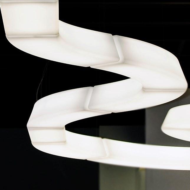 Martinelli Luce Подвесной светильник из полиэтилена с диммером Circular pol 2057 xxl - Вид №13