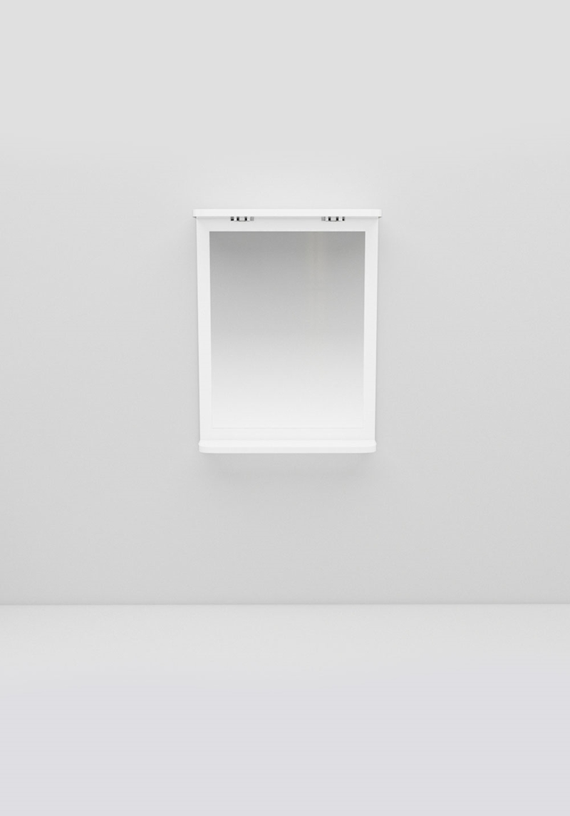 1276 Mirror Fix 550 White High Gloss Noro  Белый 