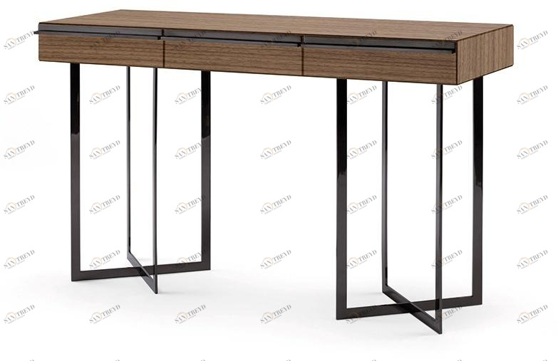 Bodema Прямоугольная консоль из мдф с ящиками Profile Pfof005/pfof006