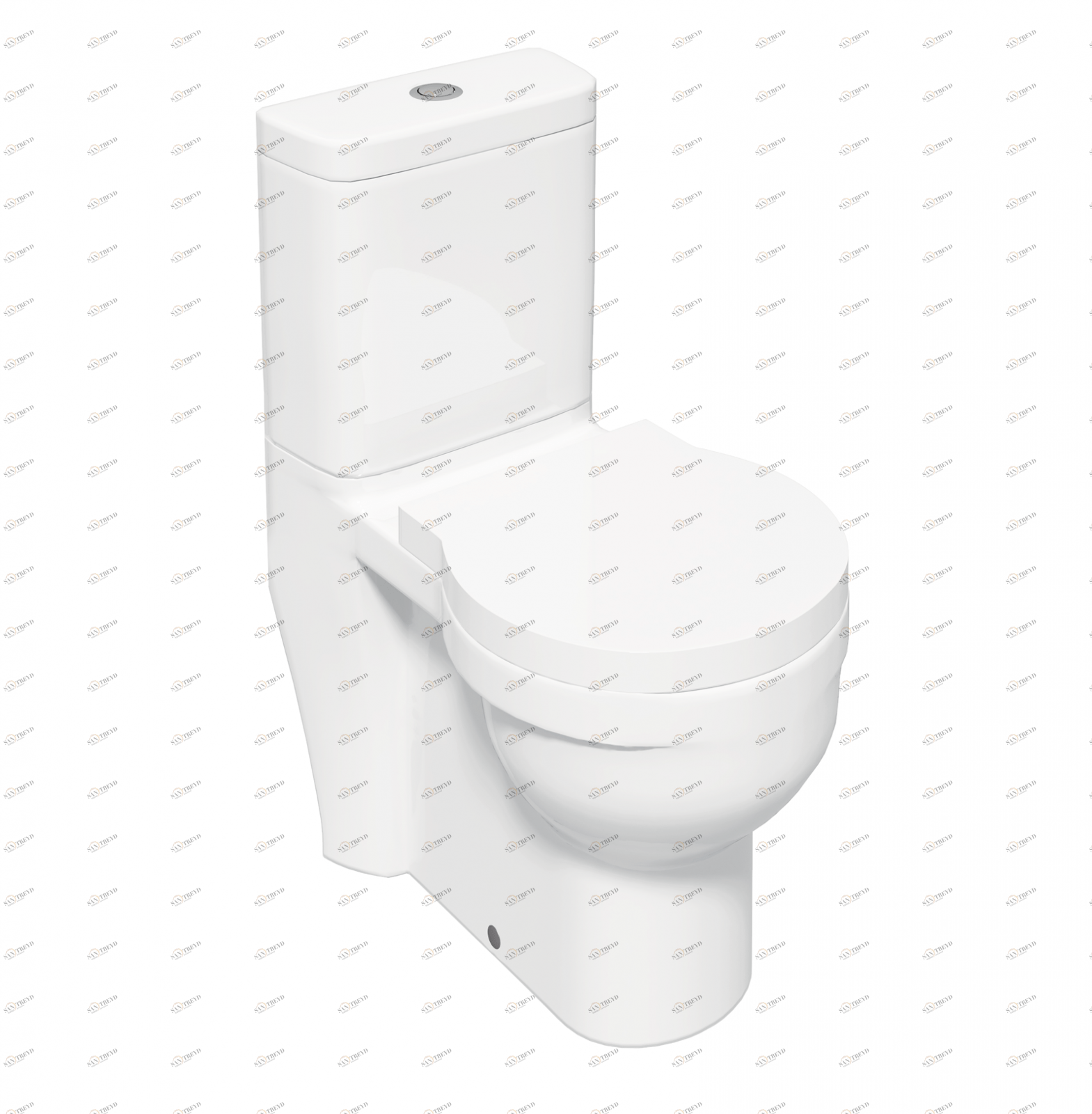 Омега Компакт унитаз с бачком Белый KIROVIT Омега Россия