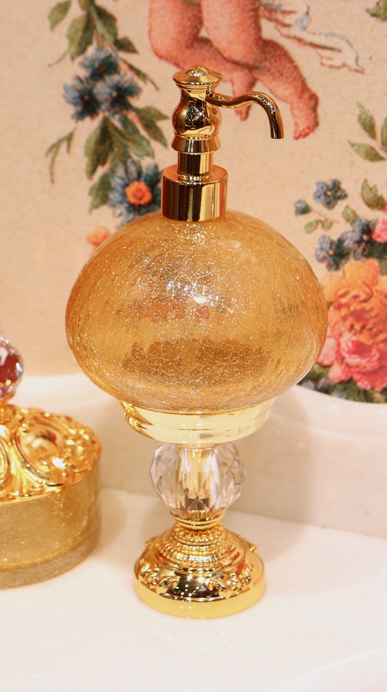 Дозатор жидкого мыла MIGLIORE.CRistalia ML.CRS-60.247.DO - золото  - Вид №2