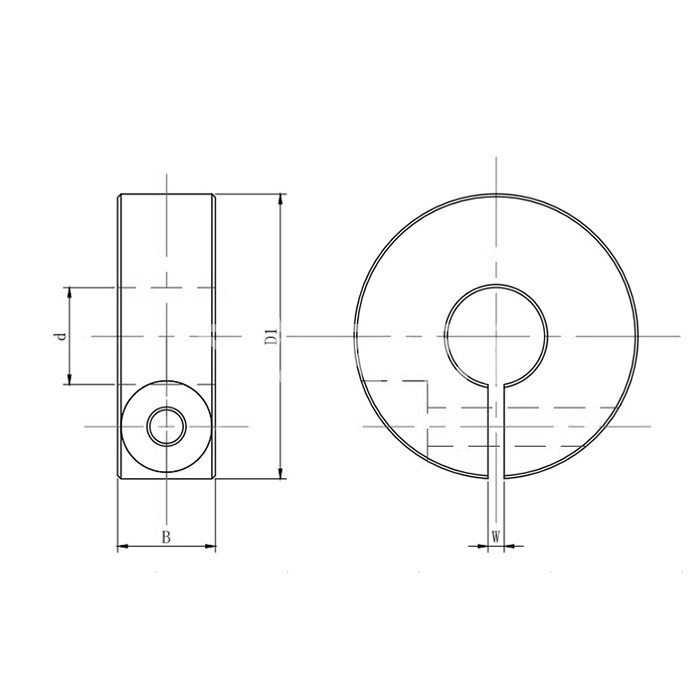IS751 Ограничитель для вала 20 мм SXW20 ISKRA  - Вид №1
