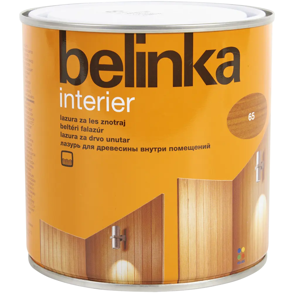 Покрытие защитно-декоративное для дерева Belinka Interier цвет осенний лист 0.75 л STLM-2095815