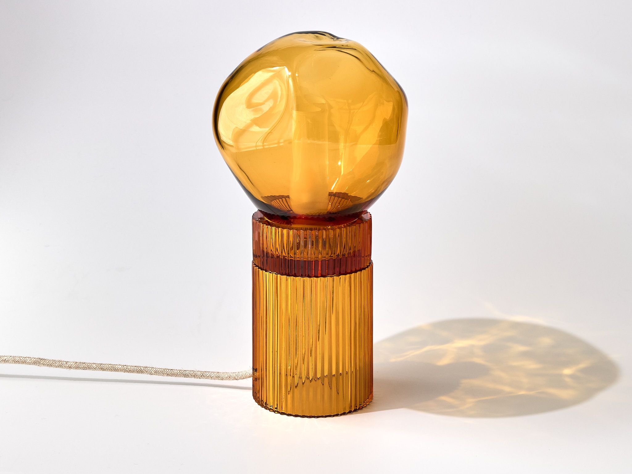 Настольная лампа из дутого стекла Studio Bojola NINA+NUVOLA ARCH-00051516 - Вид №1