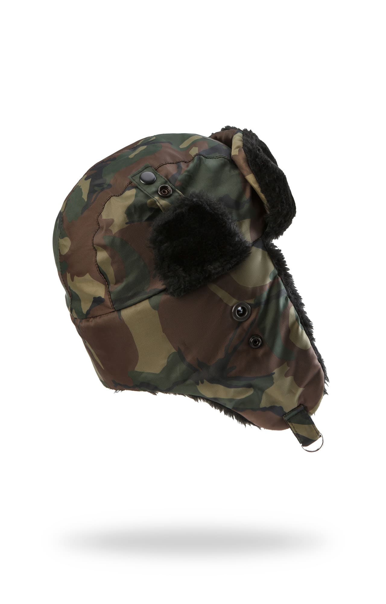 61509 Шапка-ушанка камуфляж зеленая  Камуфляжная форма  размер 57 Спецодежда  - Вид №1