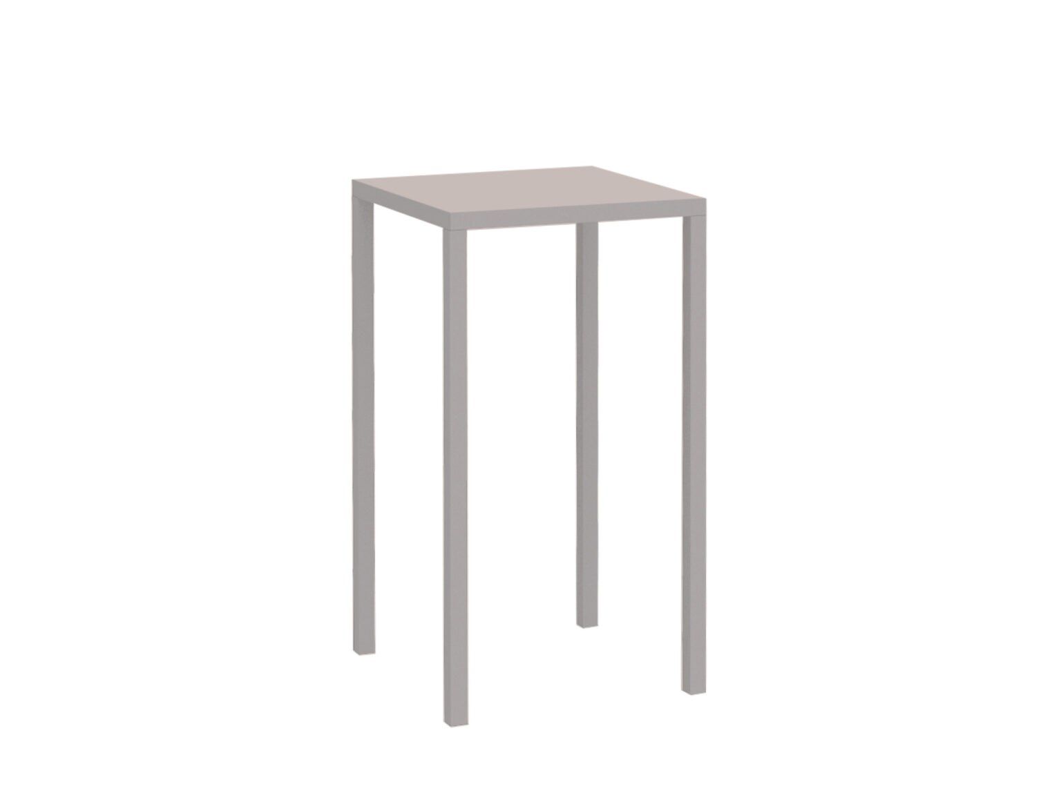 Высокий квадратный металлический садовый стол Vermobil Quatris ARCH-00059388 - Вид №8