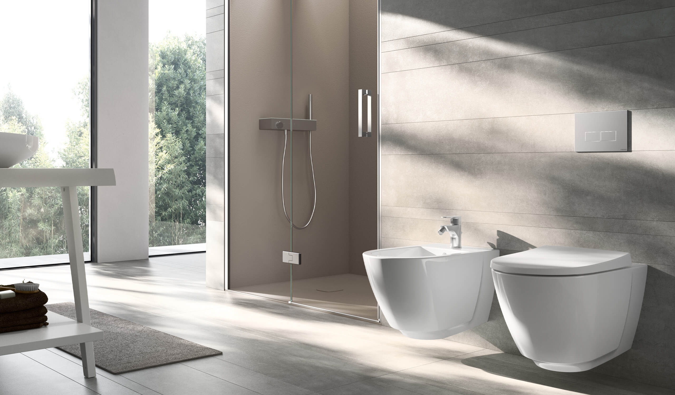 Керамическое подвесное биде Gruppo Geromin мода ARCH-00107621 - Вид №2