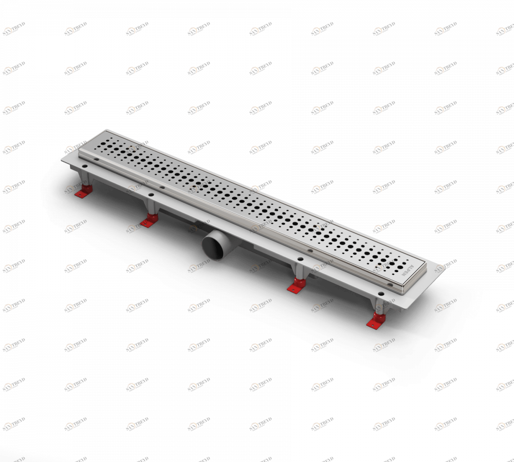 Водоотводящий желоб ALPEN Basic ALP-750BN1 с рамкой 