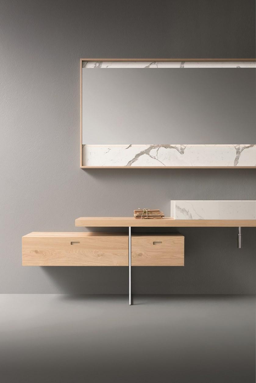 NOVELLO Мебель для умывальника из дуба с зеркалом Craft 2.0 sun-id-1409180 - Вид №3