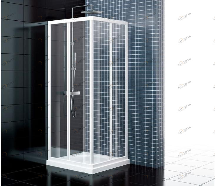 ARBLU Прямоугольная угловая душевая кабина с раздвижной дверцей Centauro sun-id-1381972