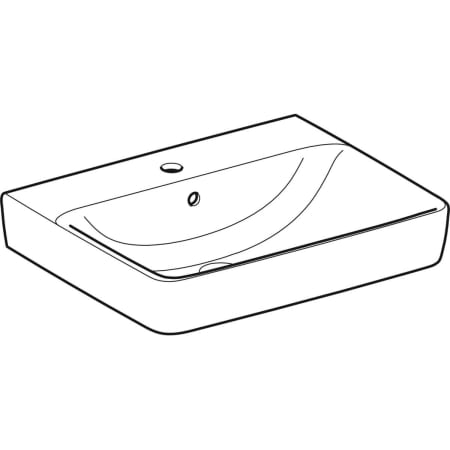 501.725.00.1 Накладная раковина Geberit Renova Plan Geberit  - Вид №14