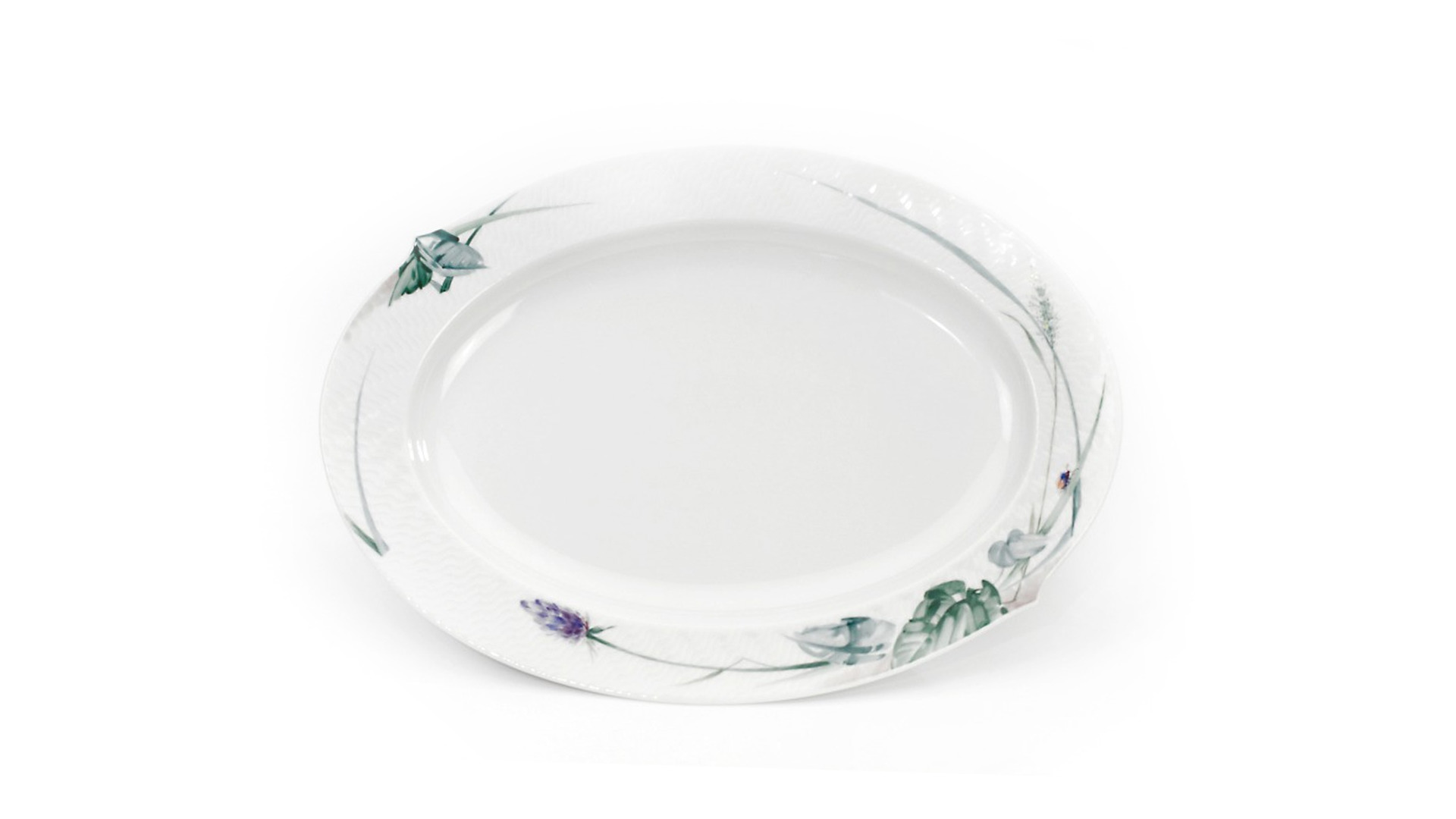 10612624 Meissen Сервиз столовый 6/30 "Игра волн, рельеф, дикая флора" Фарфор, Керамика  - Вид №5