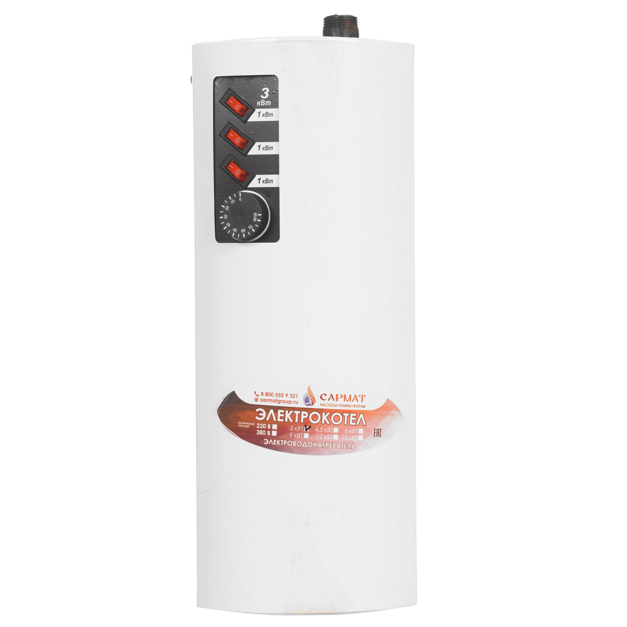 5485978 Электрический котел AXIS САРМАТ ЭВПМ-А 3кВт 3 кВт STDN-0122835 - Вид №1