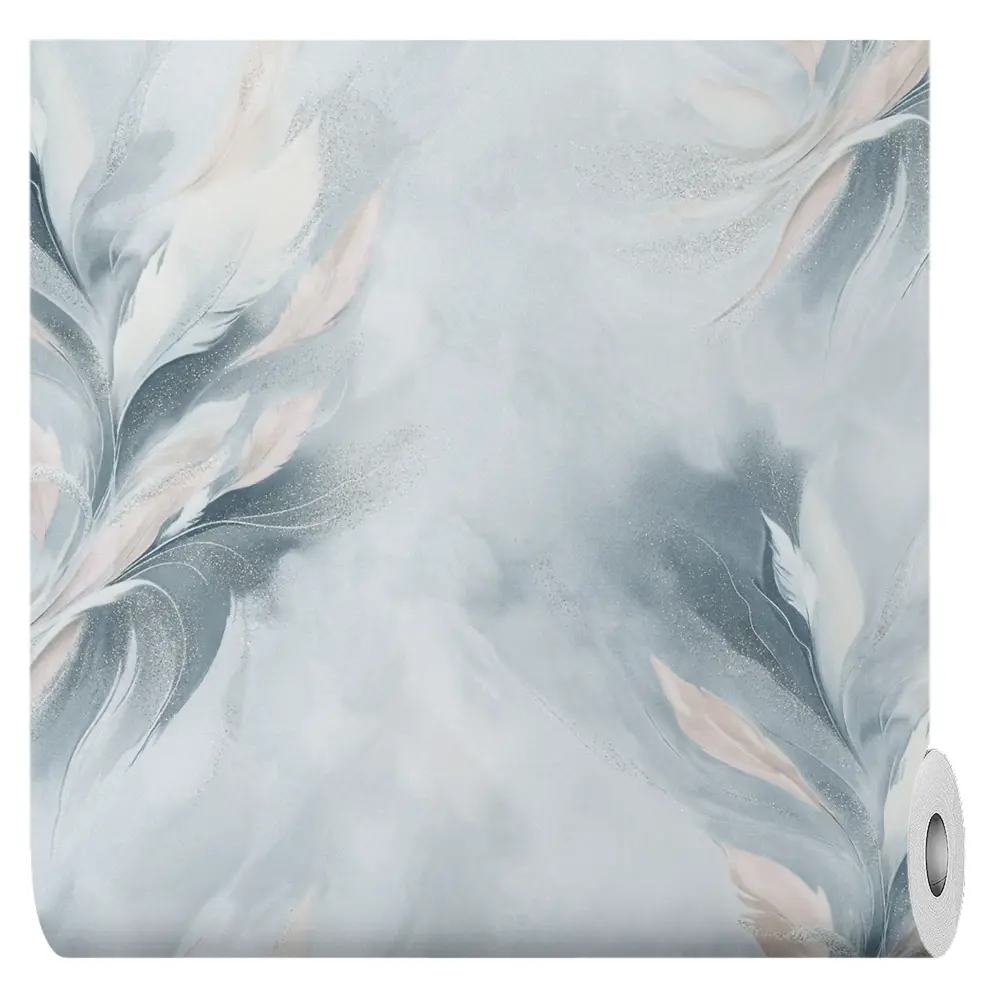 Обои флизелиновые Артекс Лаунж голубые 1.06 м с абстрактным рисунком 89428466 STLM-1571940