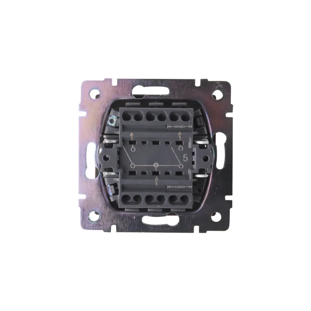 Выключатель Werkel 2 клавиши цвет глянцевый никель нет STLM-2210566 - Вид №2