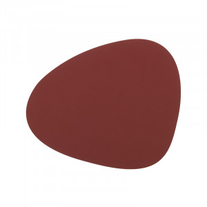 981903 NUPO red подстановочная салфетка фигурная 37x44 см, толщина 1,6 мм;LIND DNA