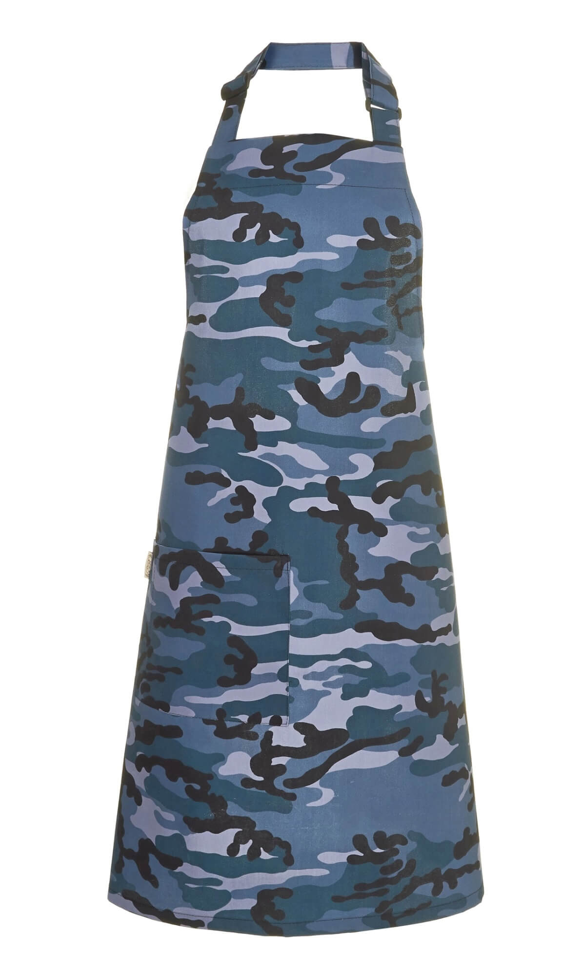 60128 Фартук с нагрудником camouflage grey (камуфляжный серый) HORECA  Одежда для официантов  размер  - Вид №2