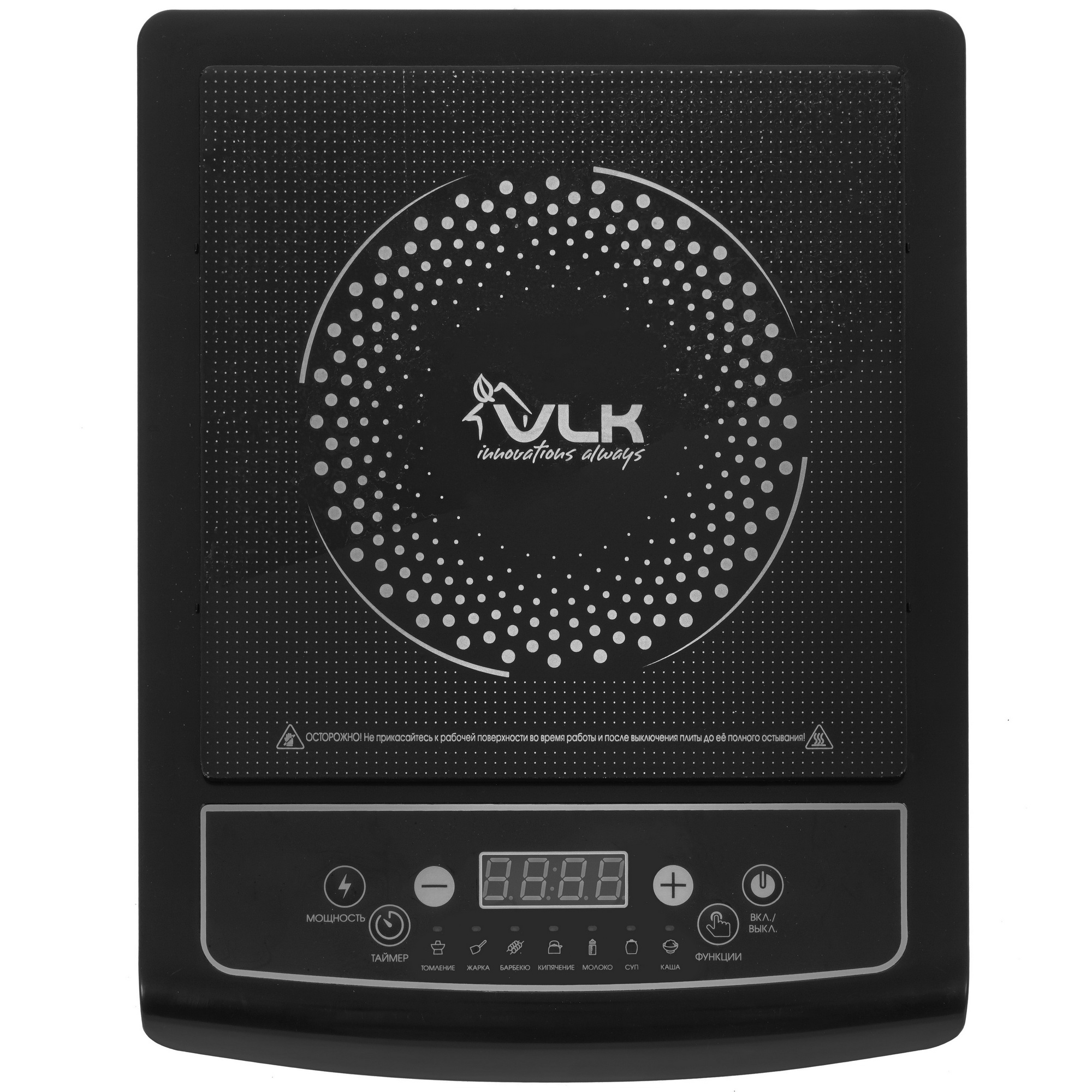 5334249 Плита компактная электрическая VLK Palermo 7726 черный STDN-0094617