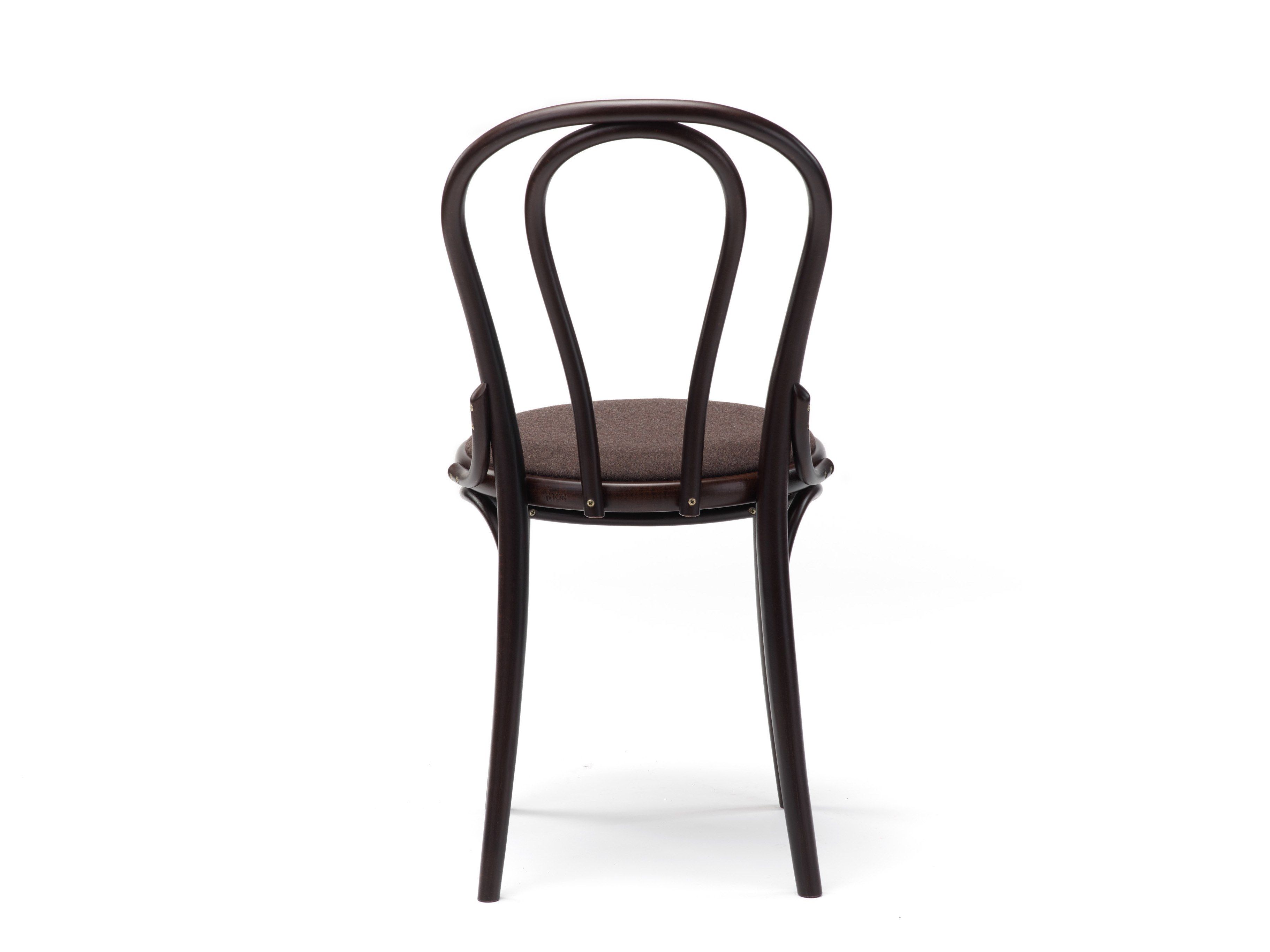 Деревянный стул с мягким сиденьем TON N° 18 ARCH-00130311 - Вид №3