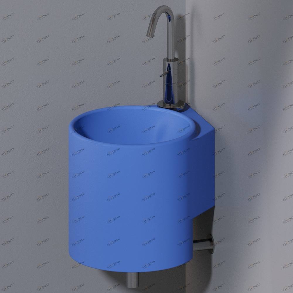 L315T0R1V1.140 Подвесная раковина настенная круглая A. e T. Italia IDEA AeT ITALIA